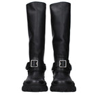 Black Leather Boots