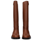 Brown Leather Boots
