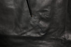 Black Lamb Leather Trousers Men Pants