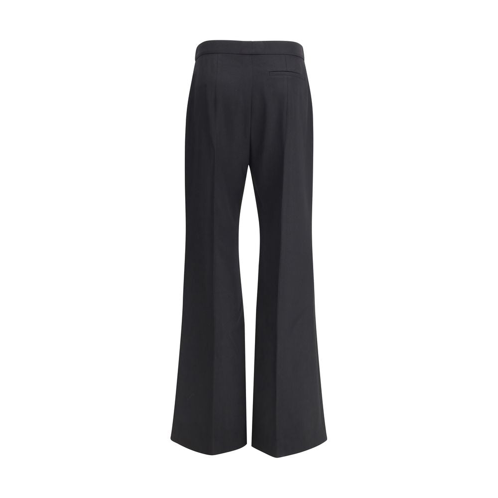 Black Wool Oves Aries Pants