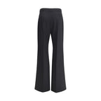 Black Wool Oves Aries Pants