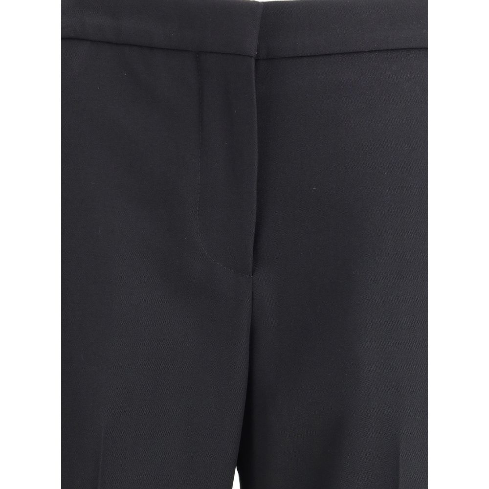 Black Wool Oves Aries Pants