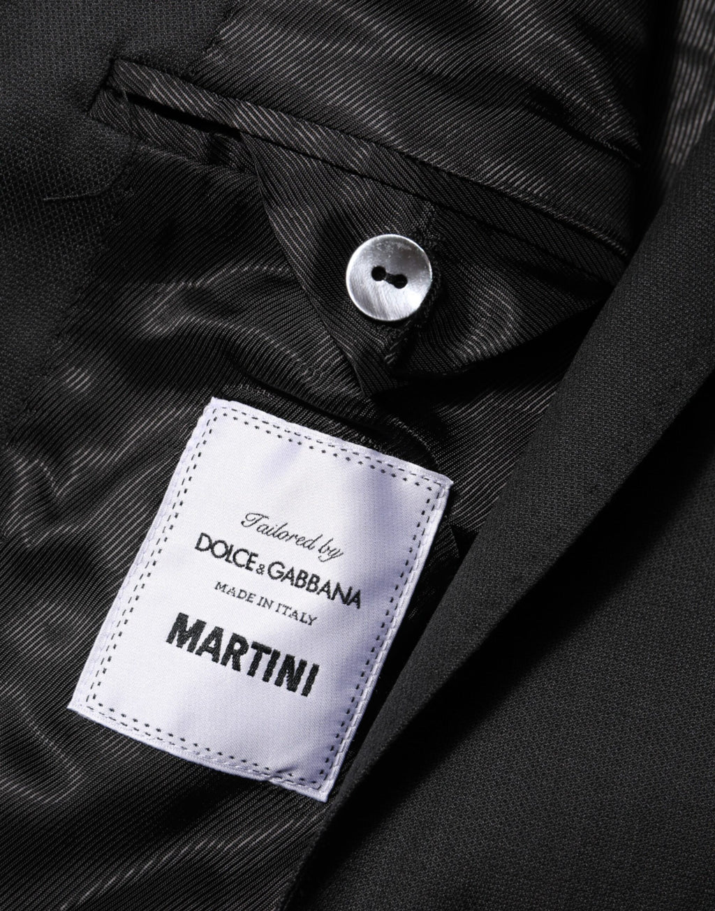 Black Single Breasted Men Coat MARTINI Blazer