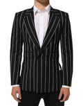 Dark Gray Stripes SICILIA 1 Button Suit Blazer