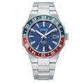 Gray Stainless Steel Dress Watch