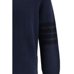 Blue Cotton Sweatshirt
