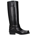 Black Leather Boots