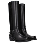 Black Leather Boots