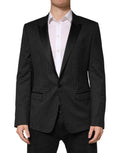 Dark Gray Fantasy Single Breasted Jacket Blazer
