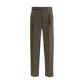 Bicolor Wool Oves Aries Casual Pants
